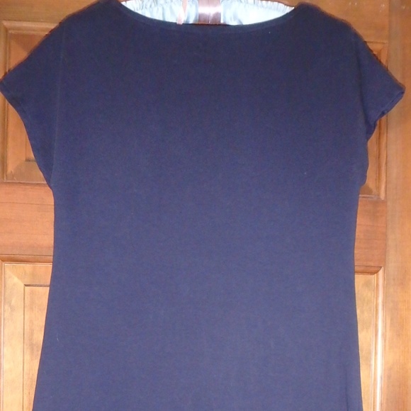 Talbots navy blue shift dress - Picture 4 of 5